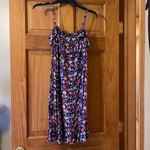 Women’s floral spaghetti strap dress